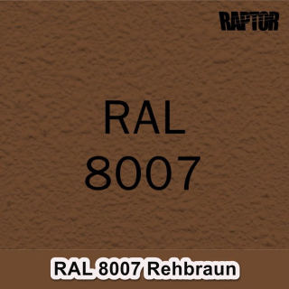 Raptor RAL 8007 Rehbraun