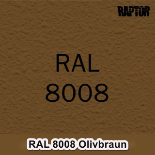 Raptor RAL 8008 Olivbraun