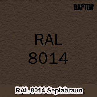 Raptor RAL 8014 Sepiabraun