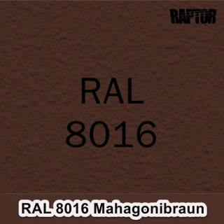 Raptor RAL 8016 Mahagonibraun