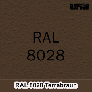 Raptor RAL 8028 Terrabraun