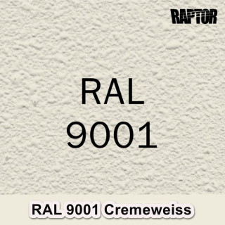 Raptor RAL 9001 Cremeweiss