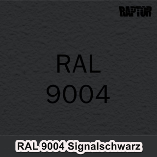 Raptor RAL 9004 Signalschwarz