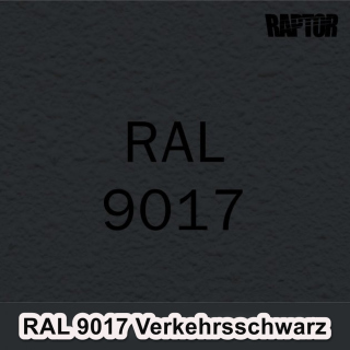 Raptor RAL 9017 Verkehrsschwarz
