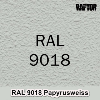 Raptor RAL 9018 Papyrusweiss