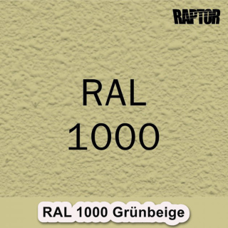 Raptor RAL 1000 Grünbeige