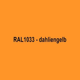RAL 1033 Dahliengelb