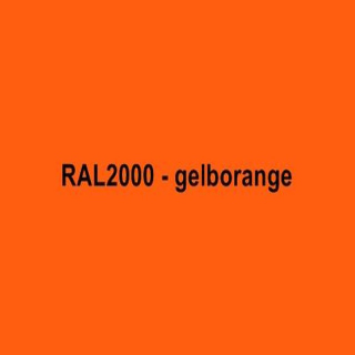RAL 2000 Gelborange