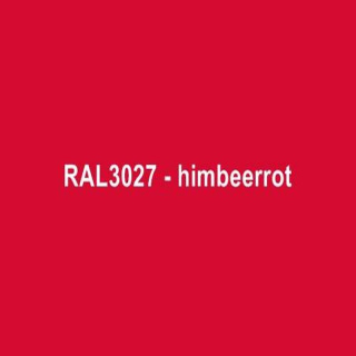 RAL 3027 Himbeerrot