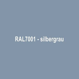 RAL 7001 Silbergrau