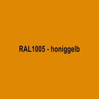 RAL 1005 Honiggelb