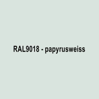 RAL 9018 Papyrusweiss
